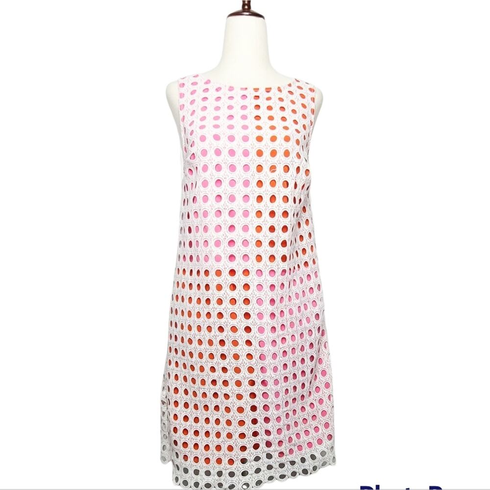 ModCloth fluent finesse eyelet casual dress sz small